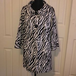 Zebra print jacket